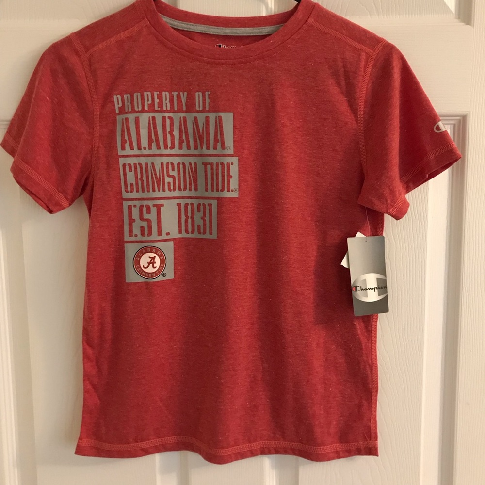 BOGO 1/2 off 💕Alabama Crimson Tide girls s/s tee. SZ. M. NWT